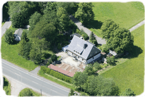 Luftbildaufnahme vom Haus